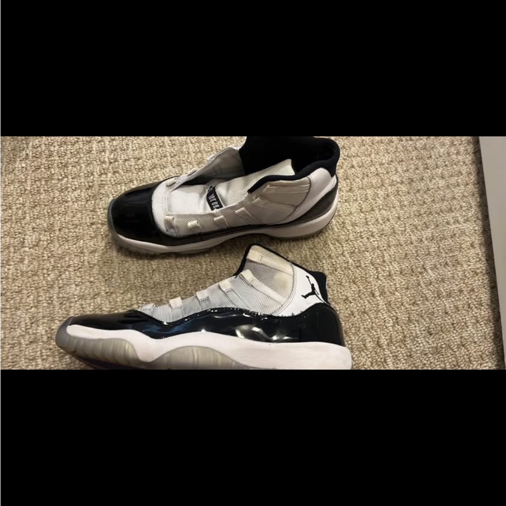 Black and White Athletic Sneakers